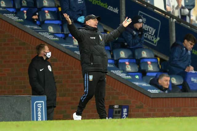Sheffield Wednesday manager Tony Pulis. Photo: Steve Ellis