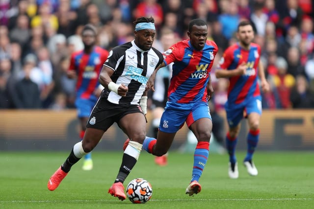 He may have struggled to influence proceedings at Selhurst Park, however, his ability to drive with the ball and run at defenders allows Newcastle to transition from defence to attack quickly - something they will need to do well if they are to get a result against Chelsea. (Photo by Julian Finney/Getty Images)