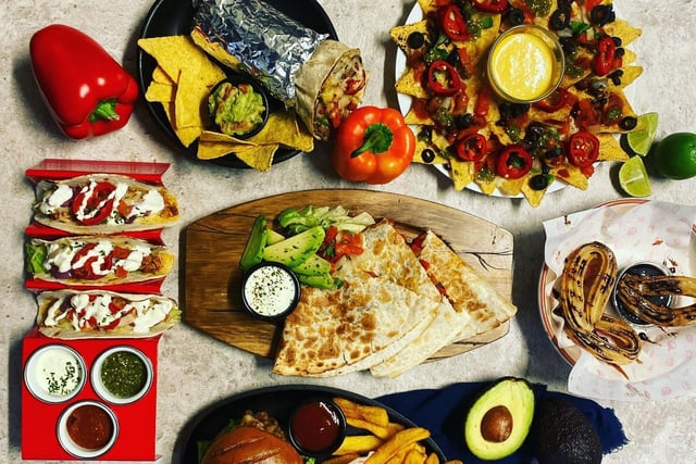 They say: ‘Sheffield’s best Mexican restaurant serving authentic dishes in a relaxed and vibrant atmosphere’.
Offering vegan, Mexican, burrito.
Delivery on the City Grab app: https://www.citygrab.co.uk/restaurants/taco-mex-mexican-street-chef-150