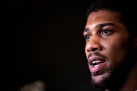 Sheffield based former heavyweight boxing champion Antony Joshua has agreed to a multimillion pound fight with fellow Brit Tyson Fury.. File photo dated 02-12-2019  Photo Nick Potts/PA Wire.