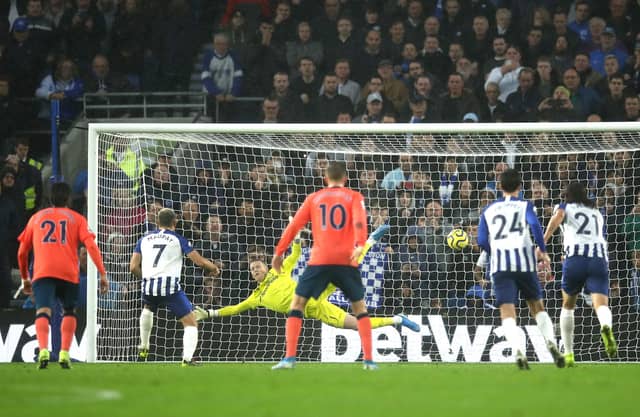 Revealed: The crazy number of penalties Brighton have been given compared to 'big clubs'