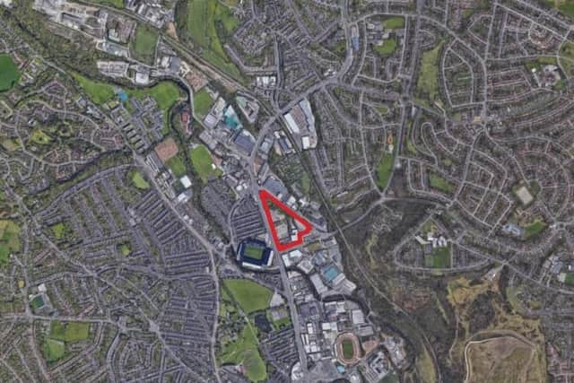The supermarket would literally only be a couple of metres from Hillsborough Stadium.