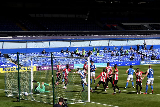 The Bees lost despite dominating possession and shots on goal. However, Birmingham's aerial superiority gave them a distinct advance - they won 30 challenges in the air to Brentford's 17, and their winning goal was a header.