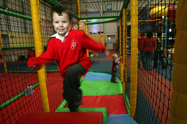 We have listed the nine Sheffield soft play centres, as rated by Google reviews. File picture shows a youngster enjoying a soft play centre