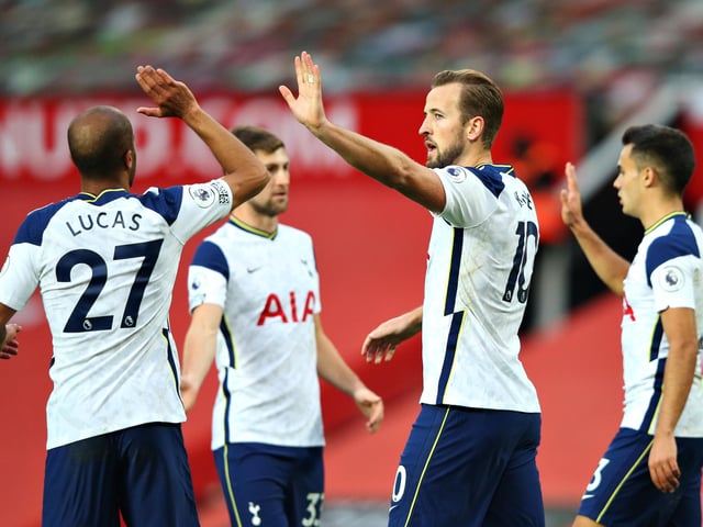 Man Utd's shots: 5. Man Utd's xG: 0.98. Spurs' shots: 22. Spurs' xG: 3.54.