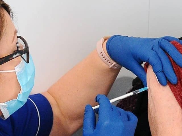 Residents urged to get vaccine . (Pic: Michael Gillen)