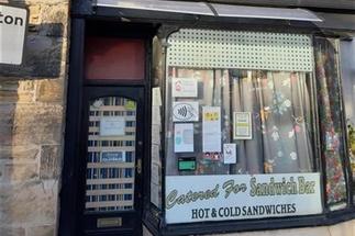 This "well-establised" sandwich shop, in a single-storey, lock-up unit, on the market for £60,000 is described by estate agent Knightsbrighe as "ready to run".