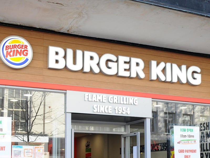 Rated 5: Burger King at 158 Commercial Road, Portsmouth; rated on September 2