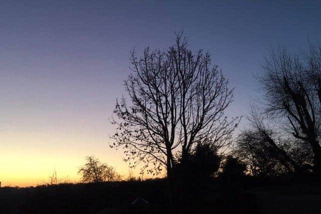 Sunrise over Norton sent in by Jim Goddard