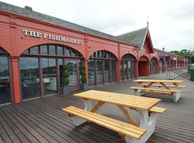 One of the most popular suggestions was The Fishmarket in Newhaven. Some would say it's the best in the whole of Edinburgh.
