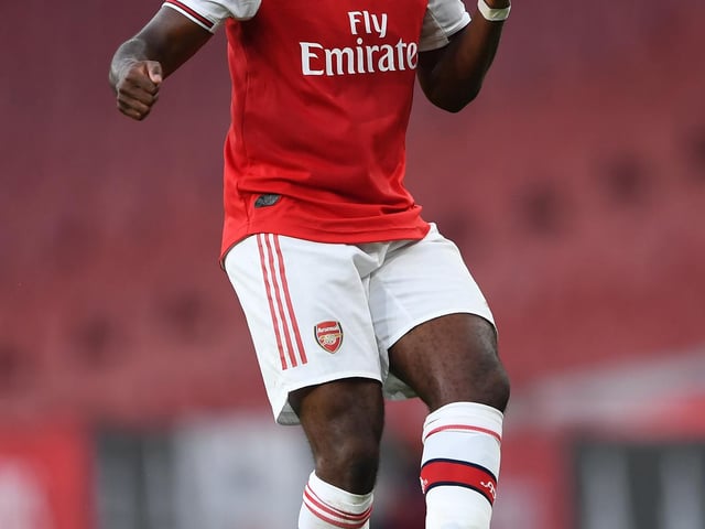 The 21-year-old left-back has moved to the Shrews on loan until January. The England youth international has come through the Gunners' academy, but is yet to make a senior appearance. Picture: Harriet Lander/Getty Images