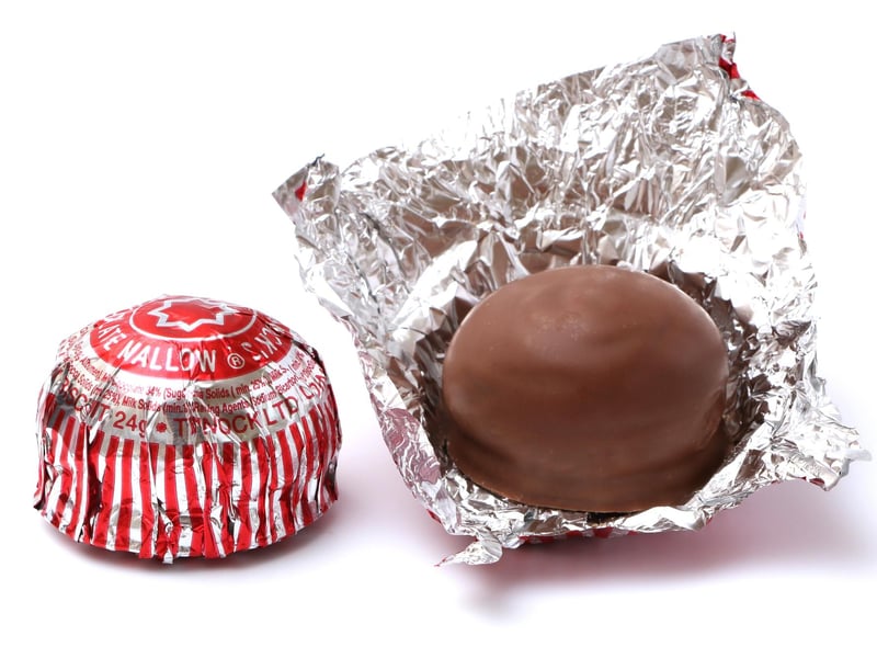 Getting one of these in your pillowcase at Halloween was like winning the lottery - only the savviest trick or treaters knew the best spots of posh doors to knock. The Tunnocks Tea cake truly was the jewel in the cavity-filled crown of any good sweetie bucket.
