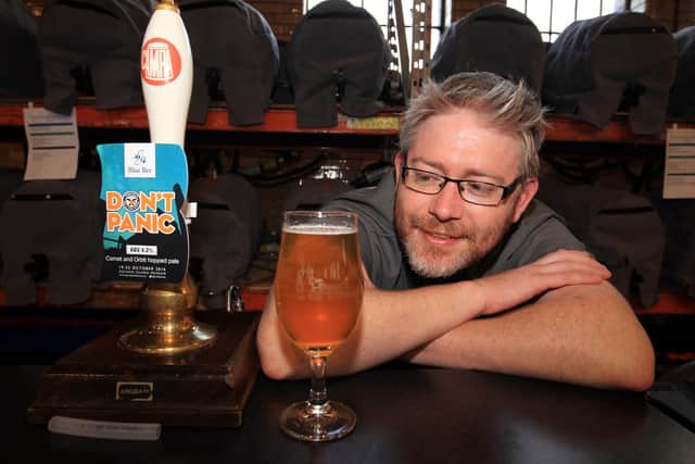 Andy Stephens at Kelham Island Museum during a past Steel City Beer and Cider Festival. Picture: Chris Etchells.