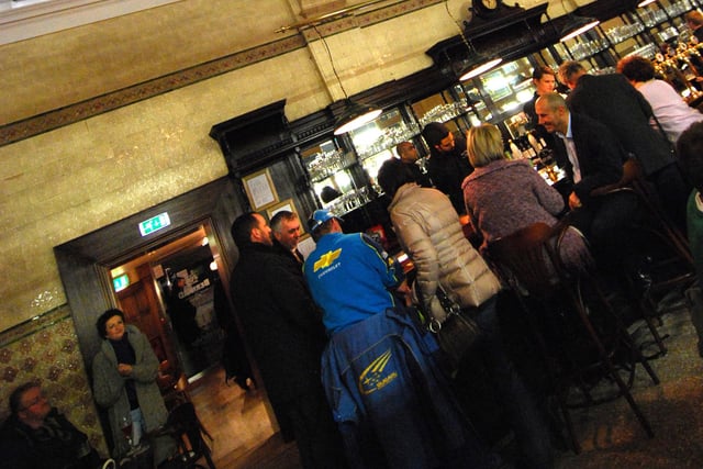 The official opening of the Sheffield Midland Station Tap Bar in December 2009