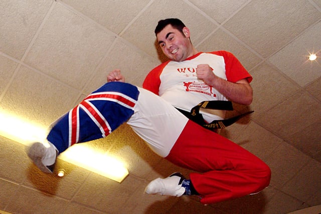 Greg Hendrie of the Ashfield Tigers  Kick Boxing team  won 3 world titles in Malta for Kick Boxing in 2006