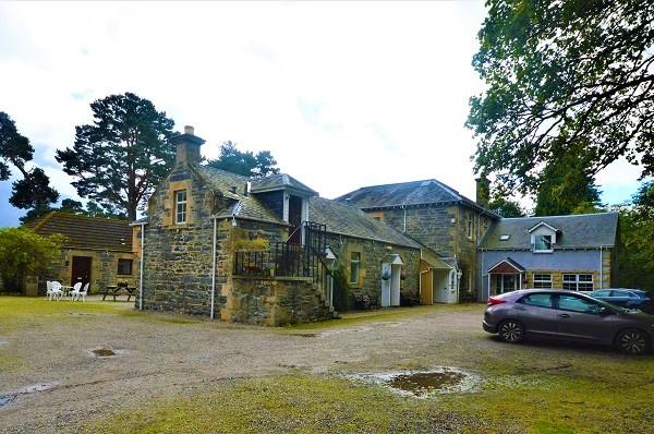 The hotel and garden restaurant occupies an elevated and tranquil location with superb eastern views of the Cairngorms - Guide price £499,000.
