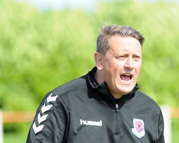 Seaham Red Star manager Mark Collingwood. Picture: Stu Norton