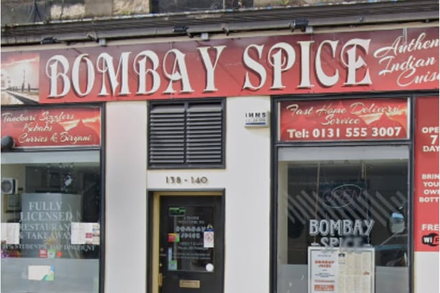 Frank Ferri’s favourite is Bombay Spice on Leith’s very own Duke Street.