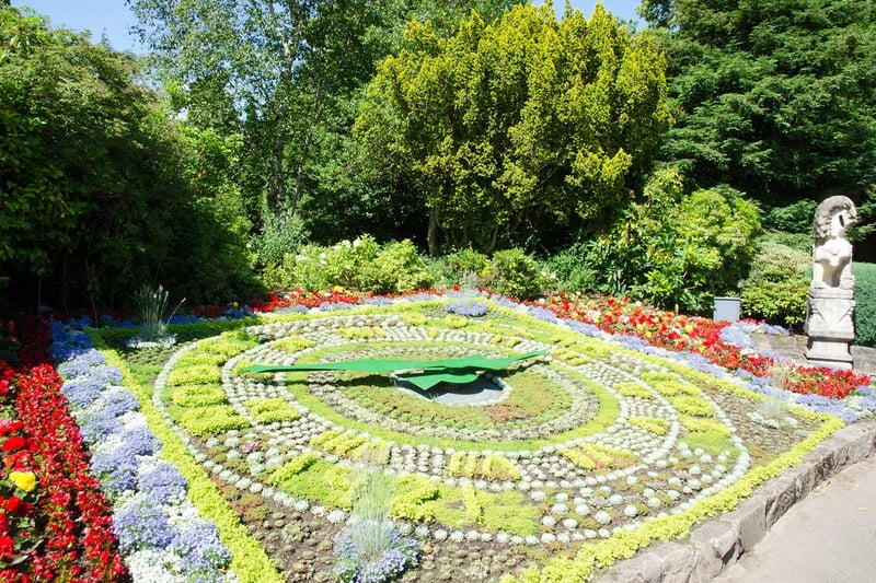 The floral clock at Dollar Park (Pic: Allister Kean, Falkirk Camera Club)