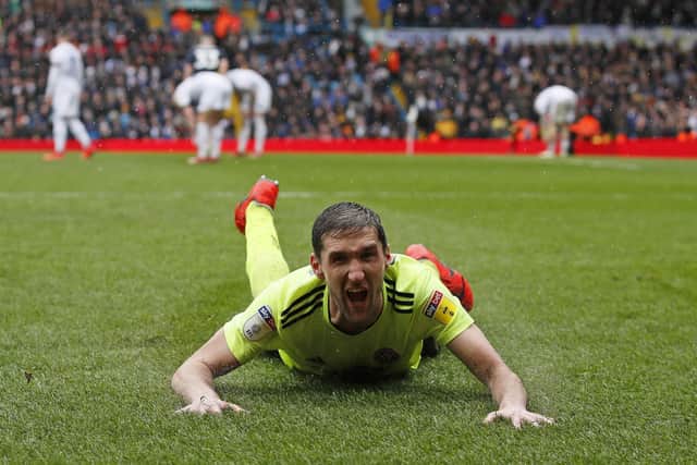 Chris Basham scored the winner the last time Blades travelled to Leeds. (Credit: Simon Bellis/Sportimage)