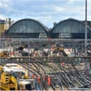 Upgrade work is continuing at London King's Cross.