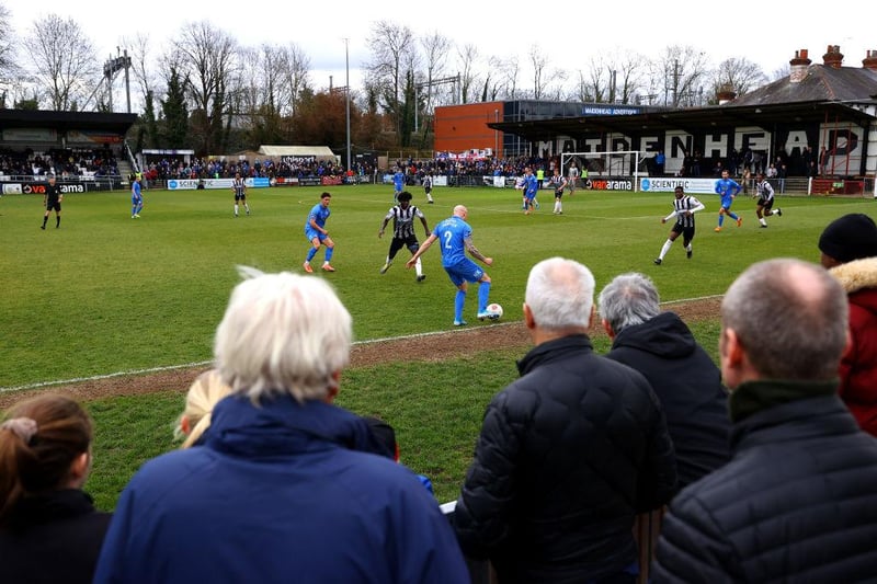 Maidenhead currently have more games remaining than any other side still competing in the National League this season. With 13 games still to play in the final six weeks of the season, the 'data experts' predict the Magpies will pick up 17 points, finishing 12th on 57.