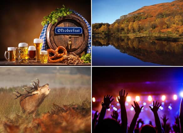 There's plenty on offer for Scottish staycationers this autumn.