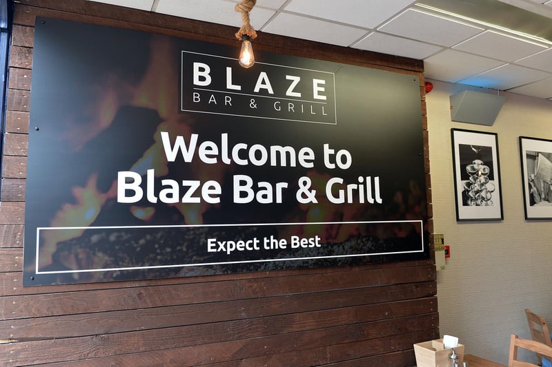 Staff are looking forward to welcoming people through the doors of Blaze Bar & Grill.