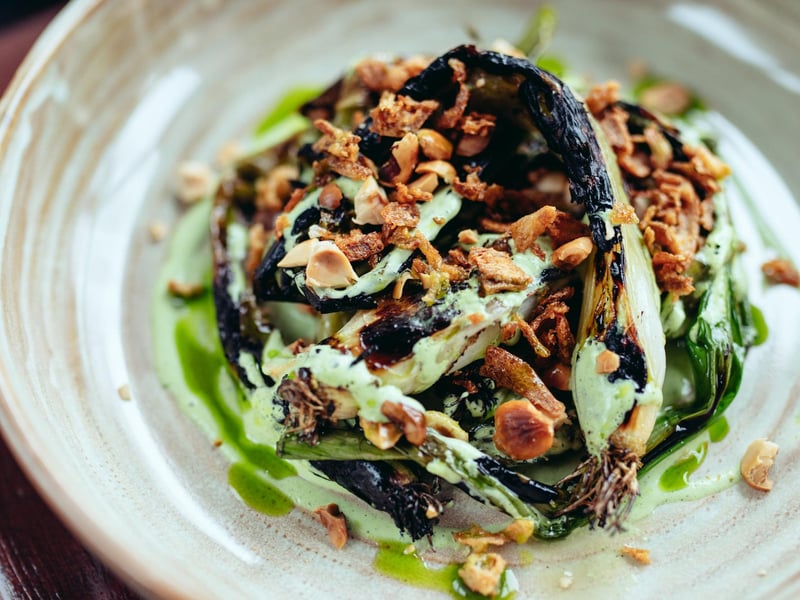 Fin & Grape are hoping to reopen on April 29, with bookings opening from April 1. This is their new vegetarian dish of grilled onions, wild garlic yoghurt and hazelnuts.
19 Colinton Road, Edinburgh, www.finandgrape.com