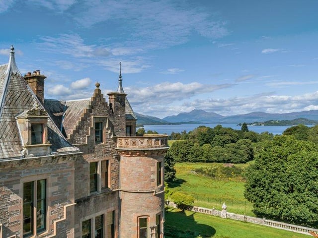 View across to Loch Lomond.