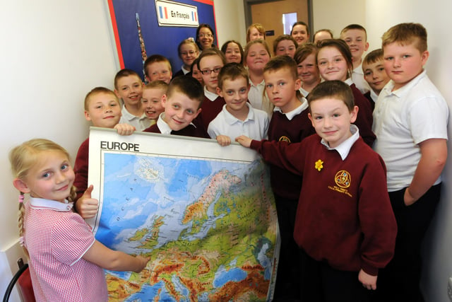 These Holy Trinity Primary School pupils were pictured after they returned from a four day trip to France. Remember this from 2012?