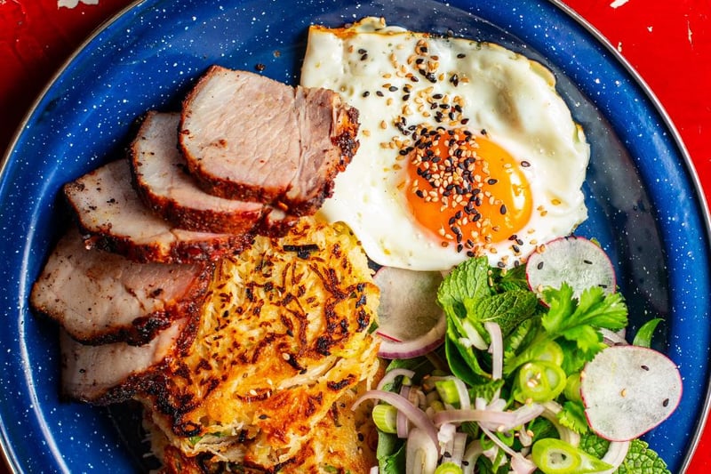 Hanoi Bike Shop will be offering this brand new dish - Vietnamese bacon and eggs, vermicelli noodle cakes, radish and herb salad and sambal - when they reopen on April 26.
8 Ruthven Lane, Glasgow, www.hanoibikeshop.co.uk