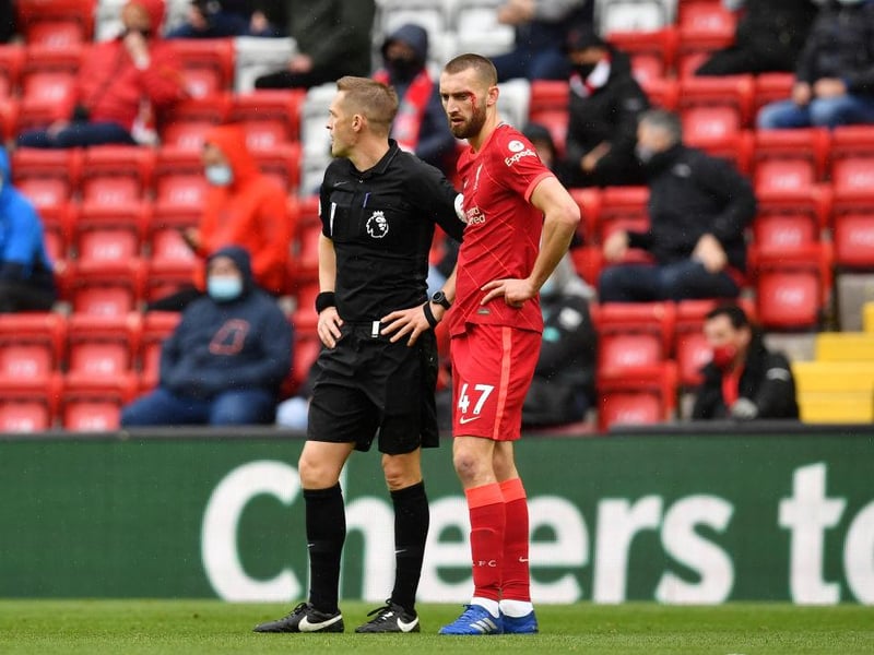 Brighton have emerged as favourites to land Liverpool centre-back Nat Phillips this summer. (SkyBet)
(Photo by Paul Ellis - Pool/Getty Images)