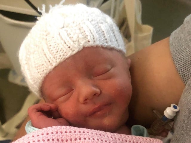 Aria Grace was born at 32 weeks, on 20 May. Her mum and dad would like to say a massive thank you to all the amazing staff at the Simpsons labour ward, ward 119 and neonatal unit for all their hard work