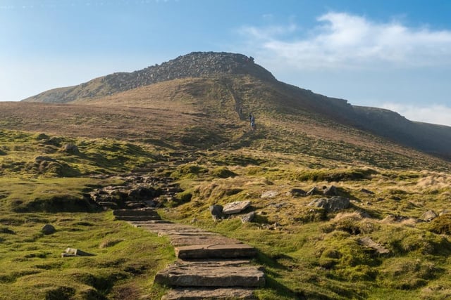 Ingleborough is the second highest peak in the Yorkshire Dales and can be tackled via a four mile route starting in the village of Clapham, passing by Ingleborough Cave, Trow Gill and Gaping Gill en route.