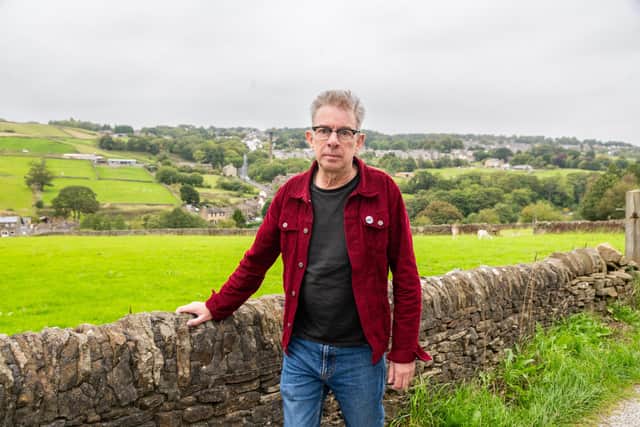 Simon Crump has now written an acclaimed 'autofiction' book about being a cleaner in Hebden Bridge which has received a glowing review in The Times after being published by Yorkshire's Bluemoose Books. Picture: James Hardisty.