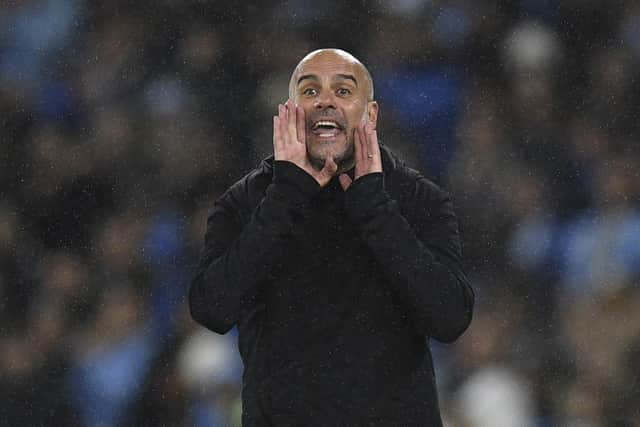 Pep Guardiola does not feel the Champions League tie is over despite Manchester City’s 3-0 win over Bayern Munich. Credit: Getty.