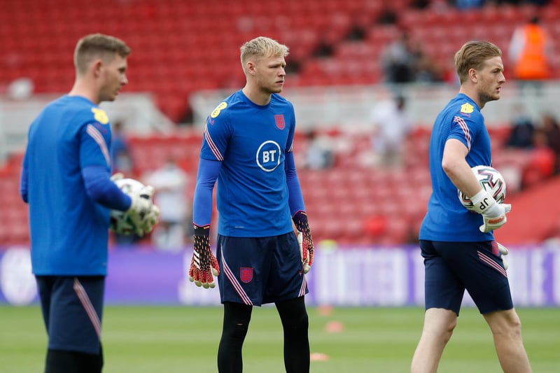 Jordan Pickford and Aaron Ramsdale are battling for the number one shirt - and we’ve gone for the Arsenal number one given his more consistent form at club level this season.