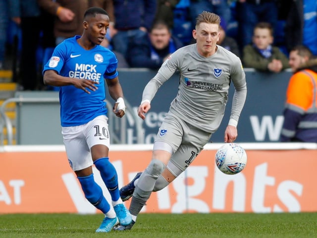 Ronan Curtis during the game
