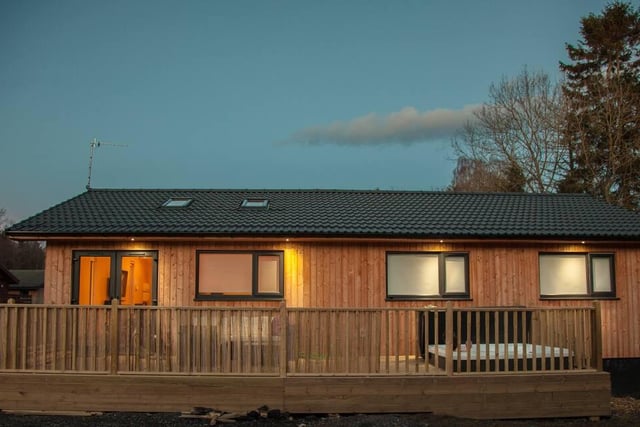 Nestled in the Northumberland countryside, this newly built lodge blends wilderness and indulgence seamlessly with a private hot tub and room for up to six guests. Demand is understandably high with prices available from £195 per night (min three-night stay).