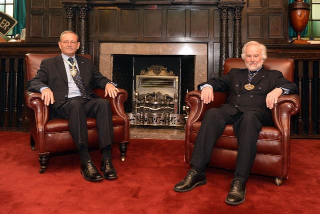 Sheffield is home to two Masters this year: Master Cutler Nicholas Williams and Master Pewterer Christopher Hudson.