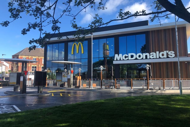 Today the site has just been opened as a McDonald's drive thru restaurant