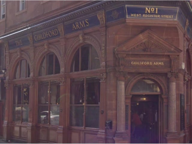 This traditional pub is on West Register Street, Edinburgh.