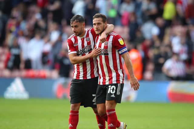 Sheffield United defender George Baldock: Simon Bellis / Sportimage