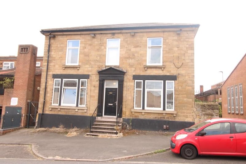 This eight bedroom house in College Road, Rotherham town centre, has a guide price of £180,000. The brochure says it is an excellent opportunity to purchase this superb looking property which has been converted into a modern eight bedroom detached house in multiple occupation.