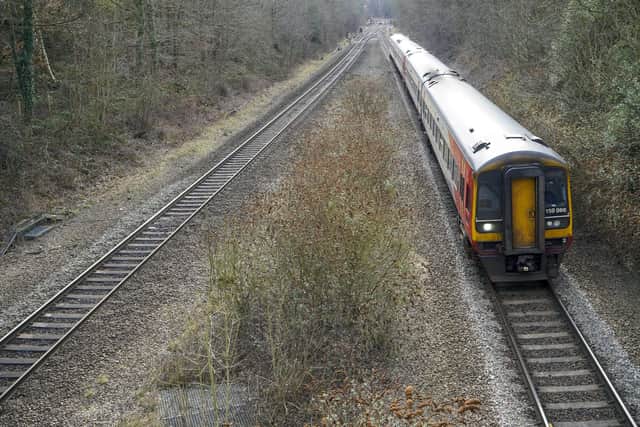 The railway at Beauchief. Picture Scott Merrylees