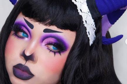 Jordan took inspiration from the character Muffy from the game Animal Crossing for this look.