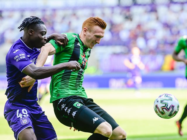 Former Rangers and Raith defender joined the Belgian side on loan from Hamburg. Capped four times by Scotland, Bates is looking to get his career back on track after an unsuccessful loan spell at Sheffield Wednesday last season
