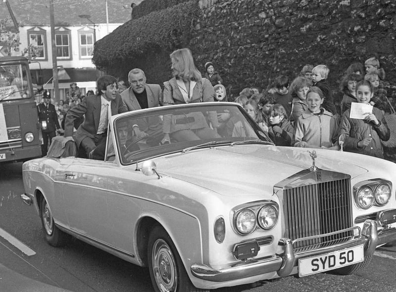 The Joplings Santa Parade  brought celebrities to Sunderland including Melvyn Hayes and Windsor Davies in 1982.