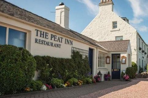 The Peat Inn in Peat Inn has three AA rosettes. An AA inspector said: "Wonderful local produce and bold combinations in a stylish setting."
